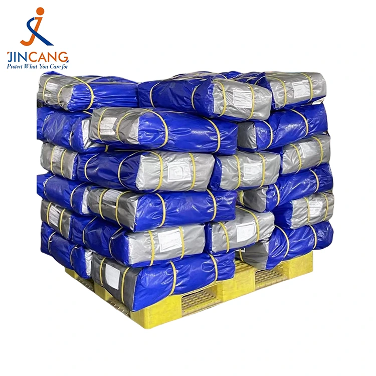 180 g tummansininen hopea pe -tarpauliini