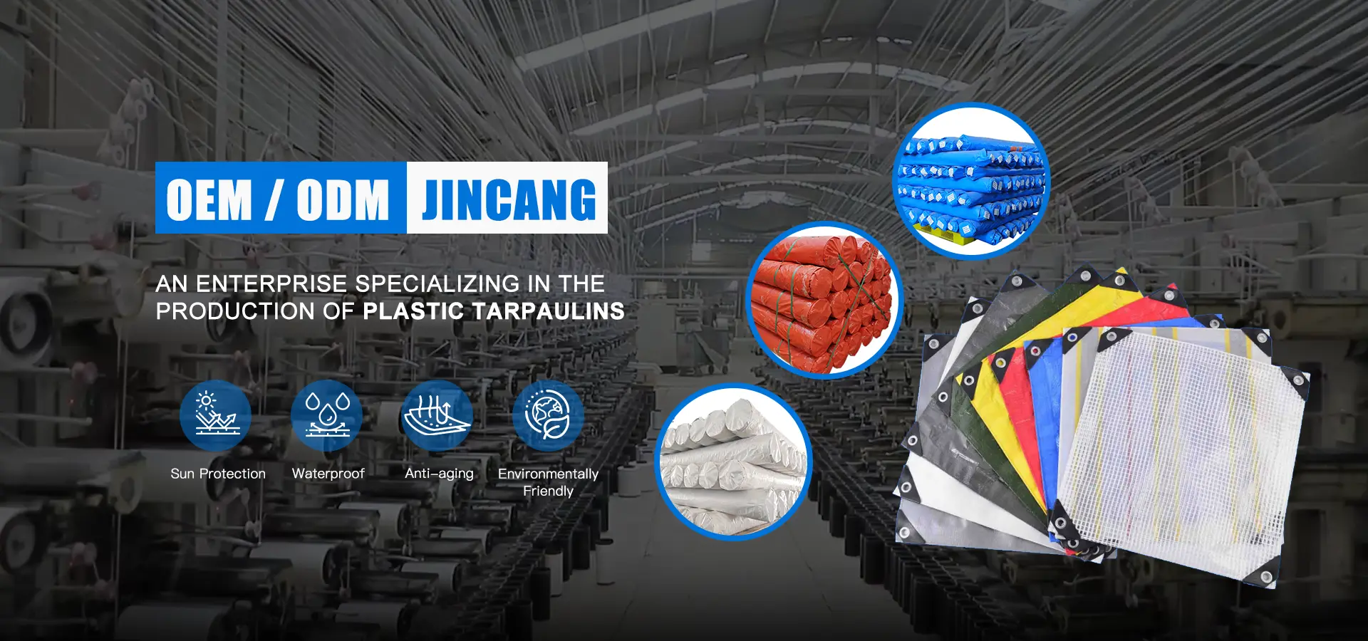Muovinen tarpauliinin valmistaja