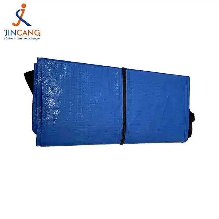 Mukautetut painetut raskaat PP -kudotut liikkuvat laukut