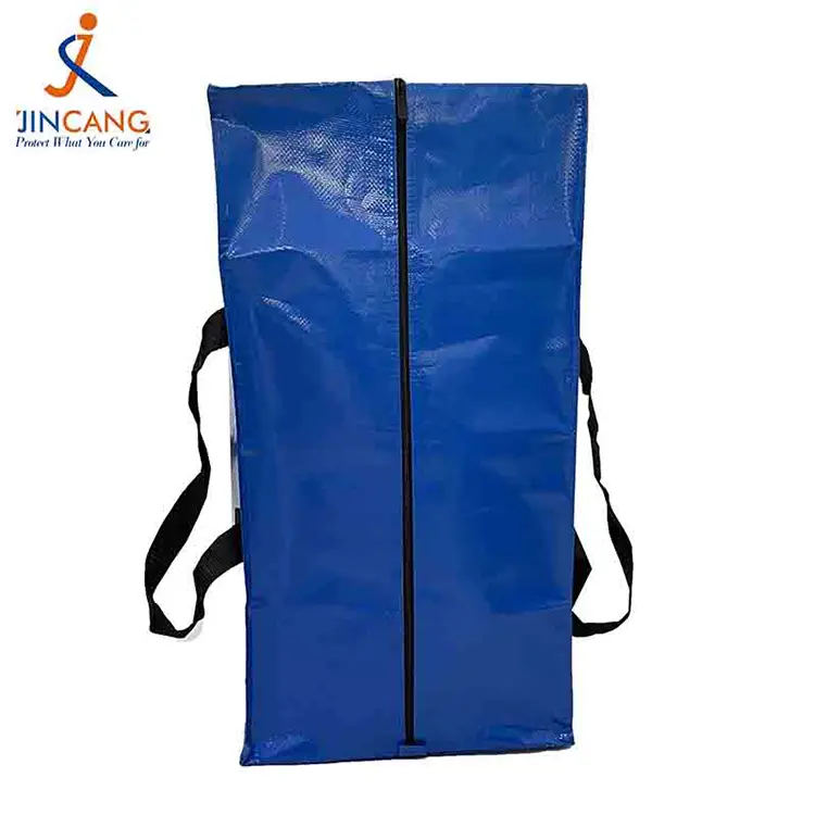 Mukautetut painetut raskaat PP -kudotut liikkuvat laukut