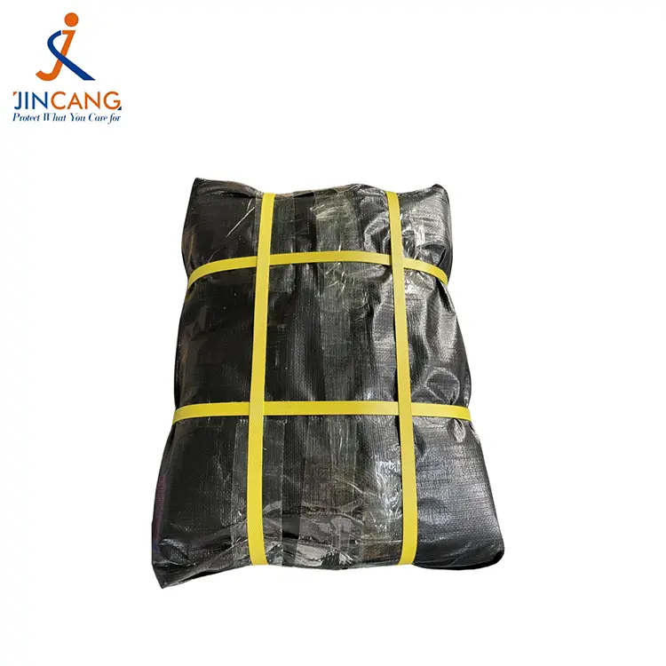 Musta 200 gsm pe -tarpauliini