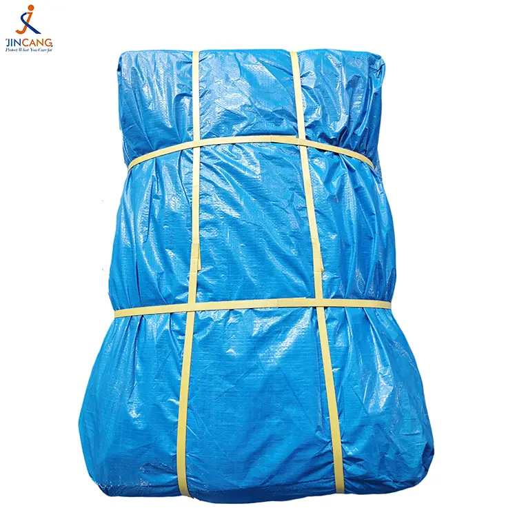 Sininen 150 gsm pe tarpauliini