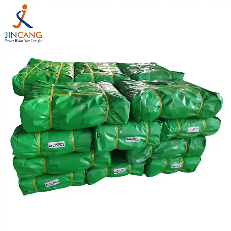 Grass Green 300 GSM Virgin pe -tarpauliini